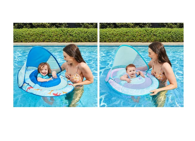 Swimways Sun Canopy Inflatable Baby Spring Float - Assorted/For Ages 9-24 Months