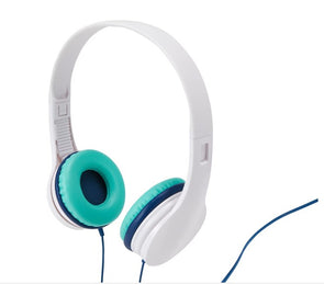 Kids Vortex Headphones with 1.2m Cable/ Stretch Design. & Soft Earpads