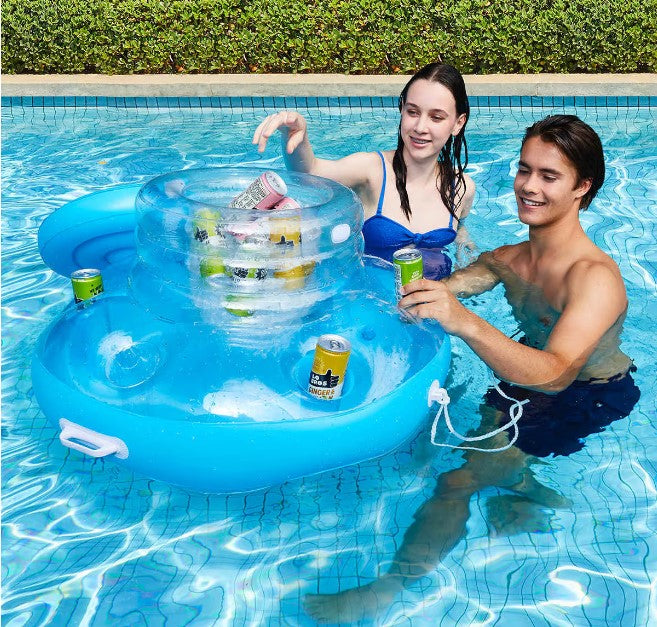 65cm Inflatable 12L Pool Chiller-Blue