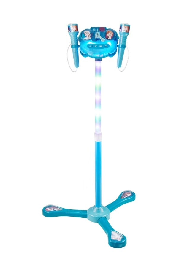Disney Frozen Dual Microphone Auxiliary Karaoke Machine TheITmart