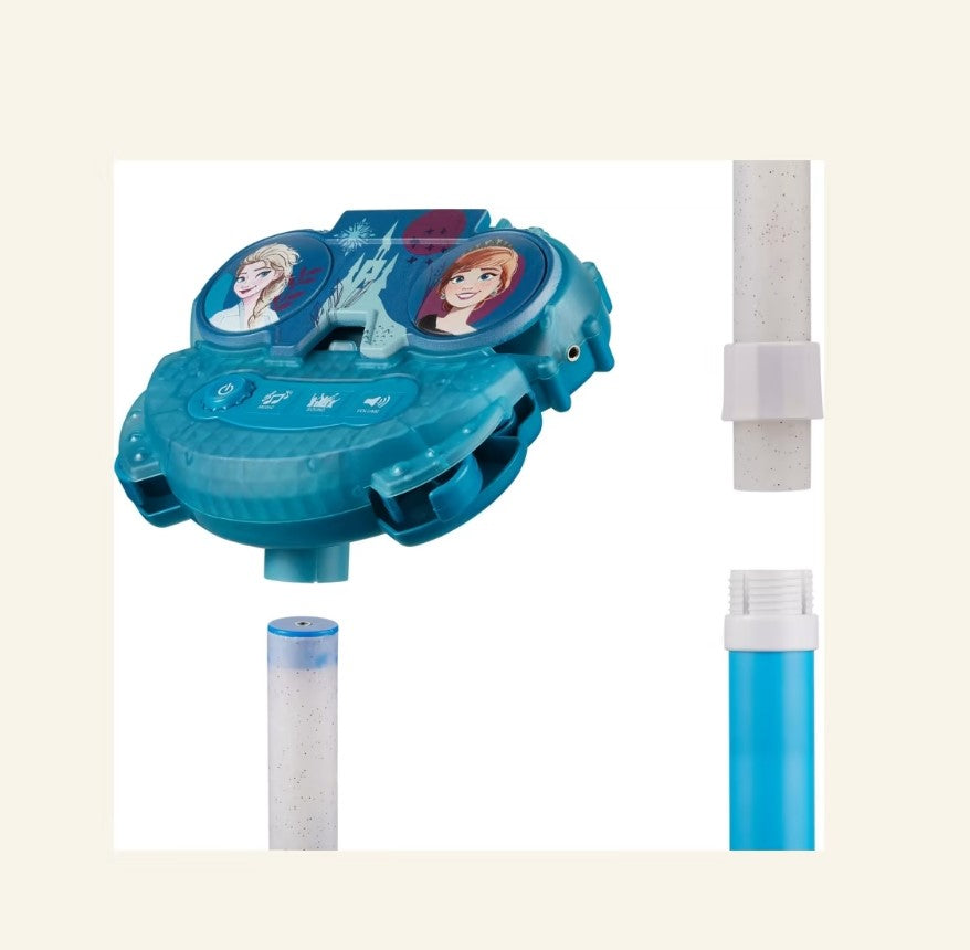 Disney Frozen Dual Microphone Auxiliary Karaoke Machine TheITmart