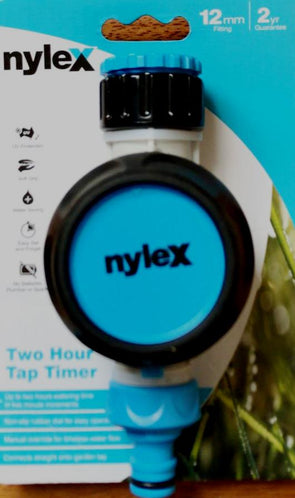Nylex 12mm Fitting Two Hour Tap Timer