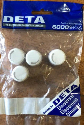 DETA 6000 Series Light Controller Dimmer Replacement Knobs - 4 Pack