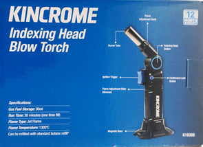 Kincrome Indexing Head Gas Torch K15355