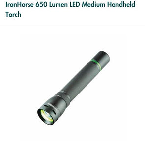 Ironhorse 650 Lumens LED Medium Handheld Torch