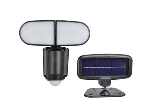 Click Victor Solar LED Security Light/Rotatable Heads & Sensor
