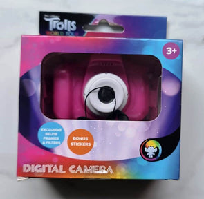 Trolls Mini Digital Childern Camera - Pink/Exclusive Selfie Frames/Gift Camera for Kids