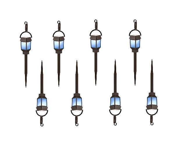 Click 3 in 1 Solar Garden Light CBF0204 - 8 Pack