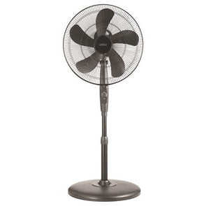 Mistral 40cm Black DC Pedestal Fan With Remote / 6 Speed Settings
