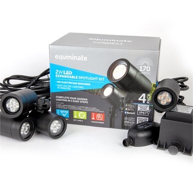 Elluminate Bluetooth Spot Garden Kit - 4 Pack