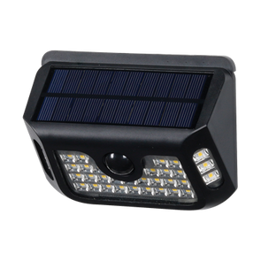 Gardenglo 900LM Linkable Solar Powered Motion Sensor Light - Black