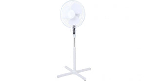 Celsius White 40cm Pedestal Fan 45W Power Consumption /  3 Speeds Setting
