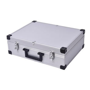 Craftright 11 Pockets Aluminium Tool Case/Smart Storage Solution/ Removable Dividers