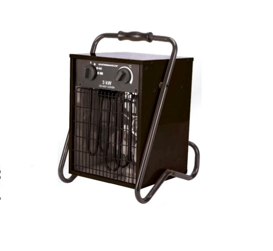 Dynabreeze 3KW Industrial Electric Heater HE-51030- Black