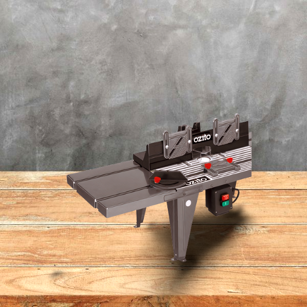 Cast Aluminium Router Table With Table Extensions/Mitre Guide 3 x Feather Boards