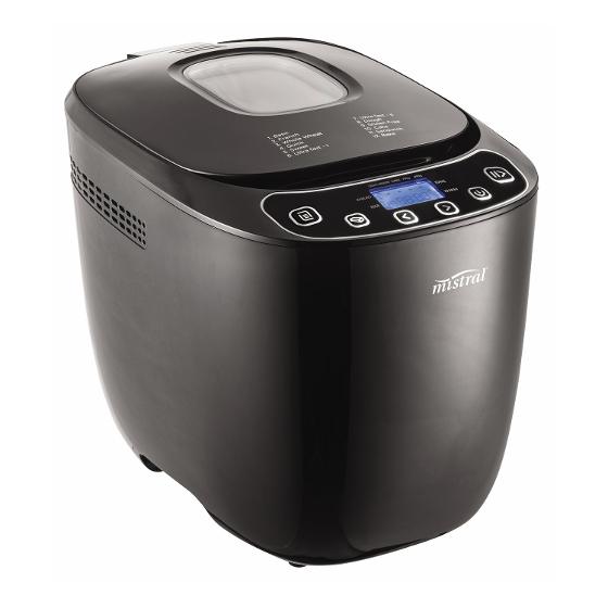 Mistral Bread Maker Black TheITmart