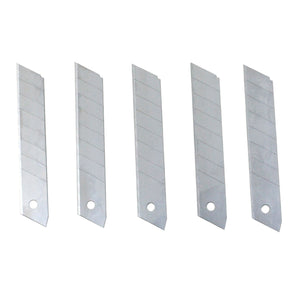 Craftright 18mm Snap Off Knife/8 cutting points/ 5 Spare Blades/Packing/Cutting