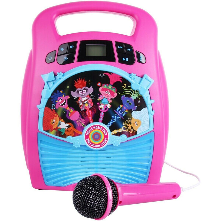 Trolls World Tour Bluetooth MP3 Karaoke With Light Show