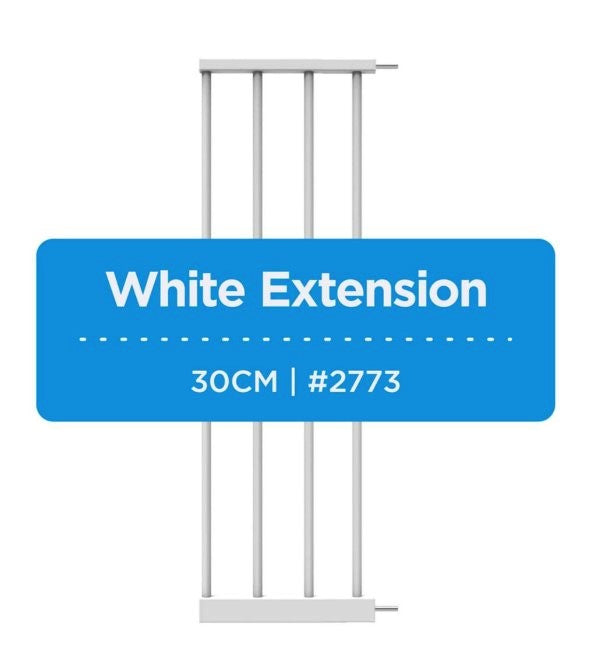 Perma Child Safety 30cm White Gate Extension/Suitable for Pets