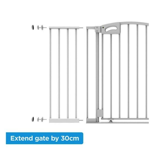 Perma Child Safety 30cm White Gate Extension/Suitable for Pets