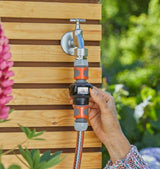GARDENA AquaCount Digital Water Meter/Easy to read Screen Rated to 1200 kPa - TheITmart