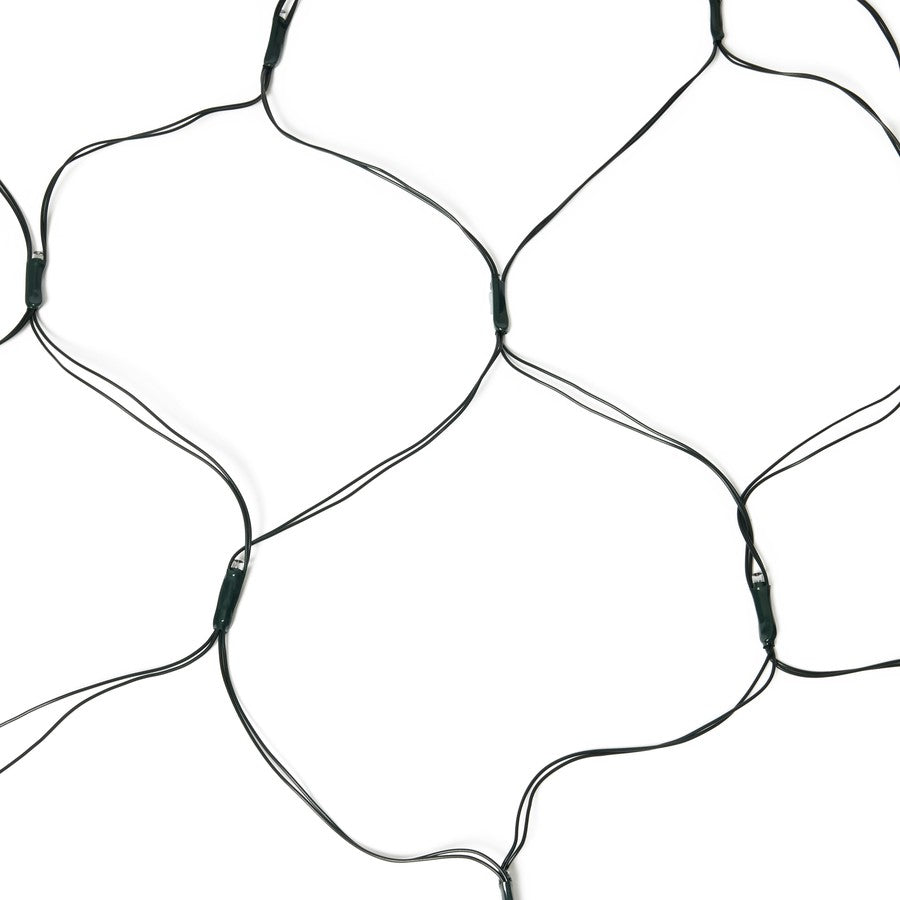 Mirabella Christmas Solar Powered LED Net Lights - Cool White - TheITmart