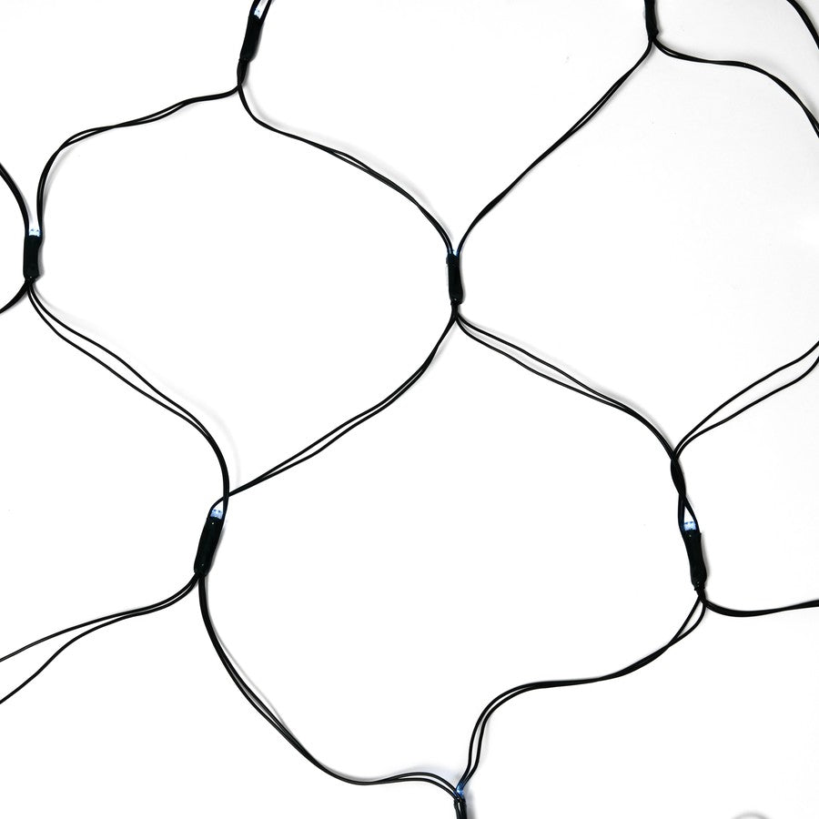 Mirabella Christmas Solar Powered LED Net Lights - Cool White - TheITmart