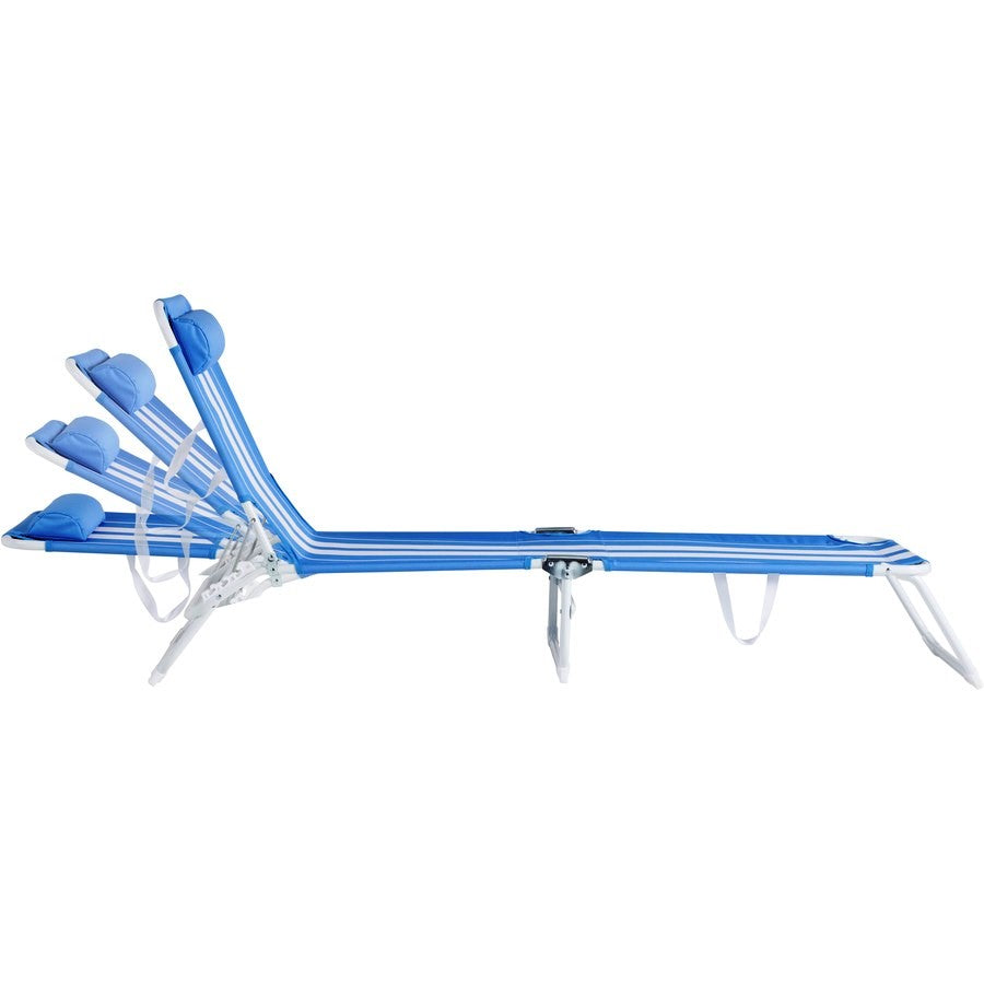 Life! Beach Classic Foldable Lounger/183cm Extra Comfort