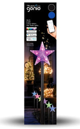 Mirabella Genio Christmas Low Voltage Wi-Fi 6 LED Star Stake Lights