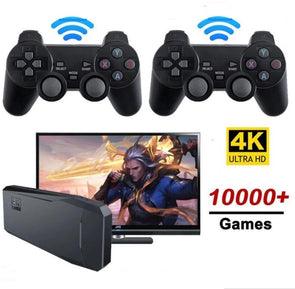 64G Retro Game Console 4K HDMI Game Stick Lite 2 Wireless Controller 10000+Games