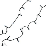 Mirabella Christmas 11.9m Solar Powered 600 LED Icicle Lights - Cool White