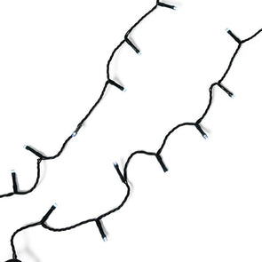 Mirabella Christmas 11.9m Solar Powered 600 LED Icicle Lights - Cool White