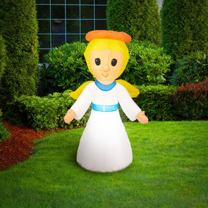Lytworx 1.2m Festive Inflatable Angel/Low Voltage/Indoor or Outdoor