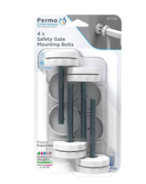 Perma Child Safety Gate Rotary Pressure Mounting Bolts Easy Installation  4 Pack