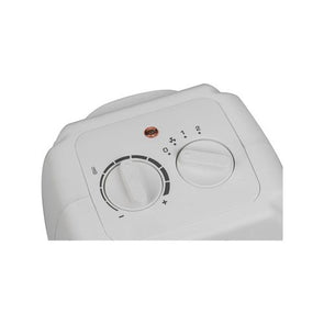 Click 1700W White Ceramic Fan Heater With Oscillation
