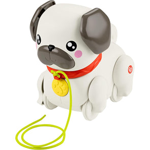 Fisher Price Pets Walk The Pup Pug Toy -White - TheITmart