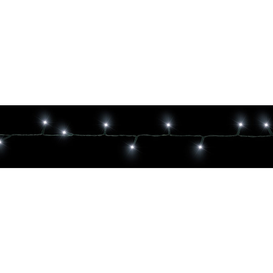Mirabella Christmas Solar Powered LED 200 String Lights - Cool White