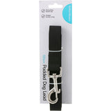 Brilliant Basics Padded Dog Lead 120cm - Black