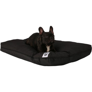 Perfect Pet Large Pillow Bed - Black/Removable Filling/Ideal Bed for Dog or Cat