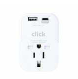 Click USA/UK/HK Inbound Travel Adaptor