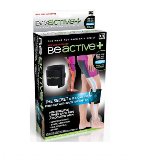 BeActive Plus Back Pain Relief Wrap/Easy comfortable Fit Unisex