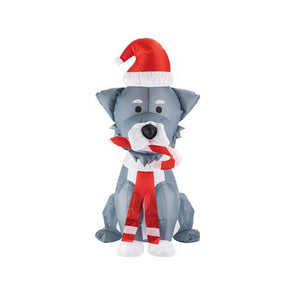 Arlec Festive Inflatable 1.5M  Low Voltage Schnauzer/Ideal for Outdoor