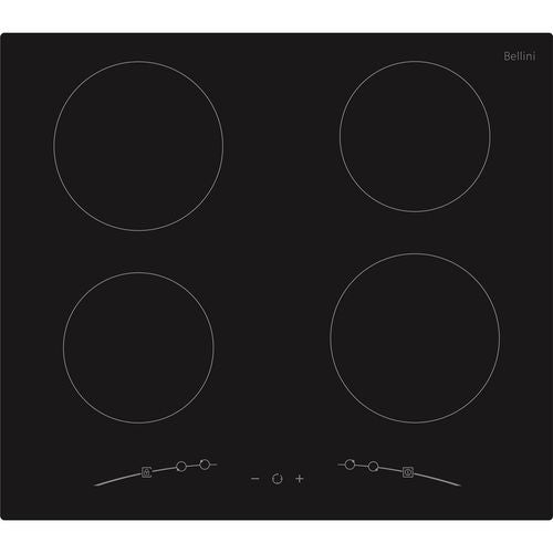 Bellini BI604TG 60cm Induction Cooktop with 4 Zones 9-Stage Power Settings