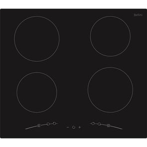 Bellini BI604TG 60cm Induction Cooktop with 4 Zones 9-Stage Power Settings