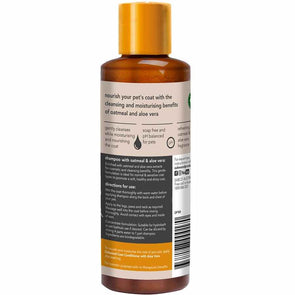 Oakwood 280mL Gentle Pet/Dog Shampoo for Smooth Short Coats - Oatmeal & Aloe Vera