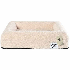 Perfect Pet Borg Textured Bolstered Bed