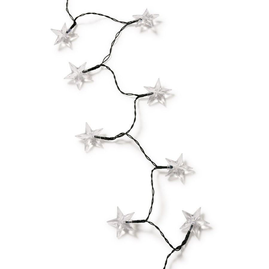 Mirabella Christmas Solar Powered 30 LED Star String Lights - Multicolour - TheITmart