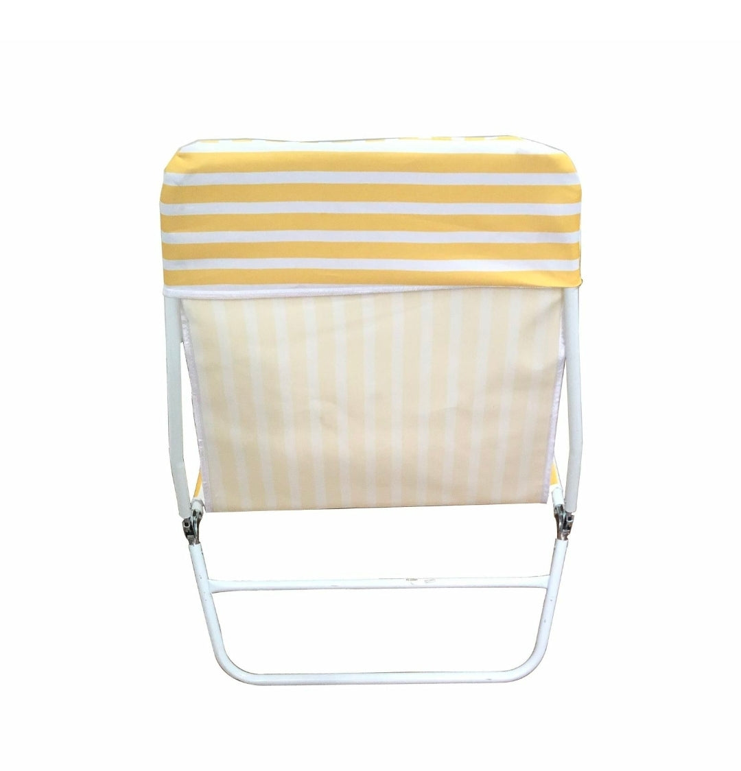 Marquee Outdoor Adjustable Folding Sunlounge- Yellow - TheITmart