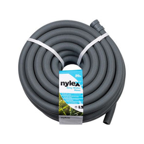 Nylex 20m x 22mm Grey Water Hose/Easy DIY Installation