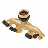 Pope 4 Way Brass Tap Adaptor Outlet
